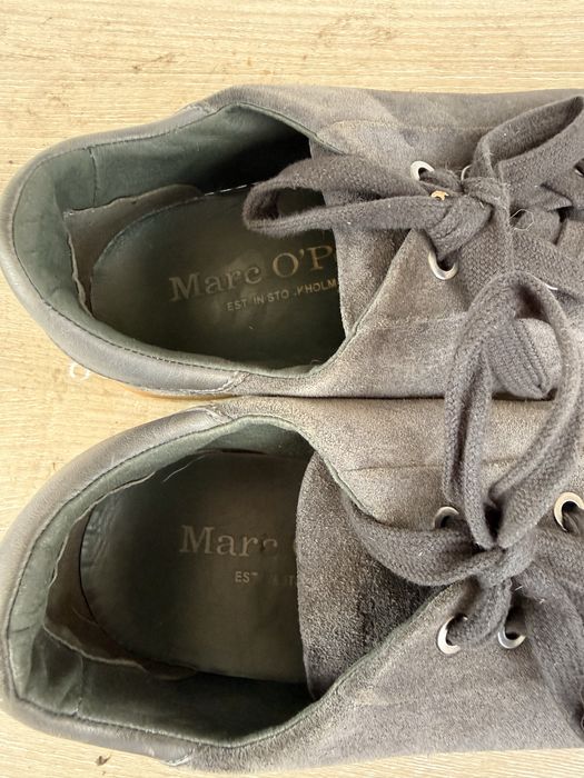 Pantofi sport Marc O ‘Polo, piele, marimea 42, gri, stare foarte buna, purtati putin
