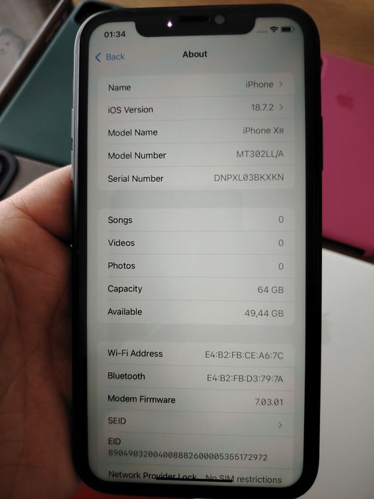 vand iphone xr 64 gb