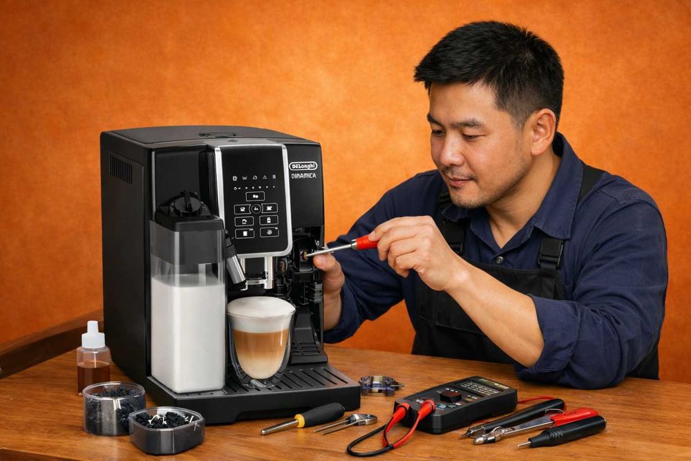 Ремонт и чистка Кофемашин в Астане. Delonghi, Saeco, Philips, Krups...