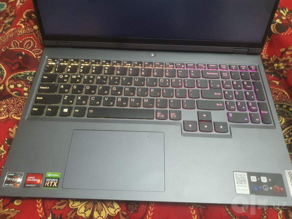 Lenovo Legion 5 Pro 16ACH6H
Protsessor: AMD Ryzen 7 5000 Series
Videok