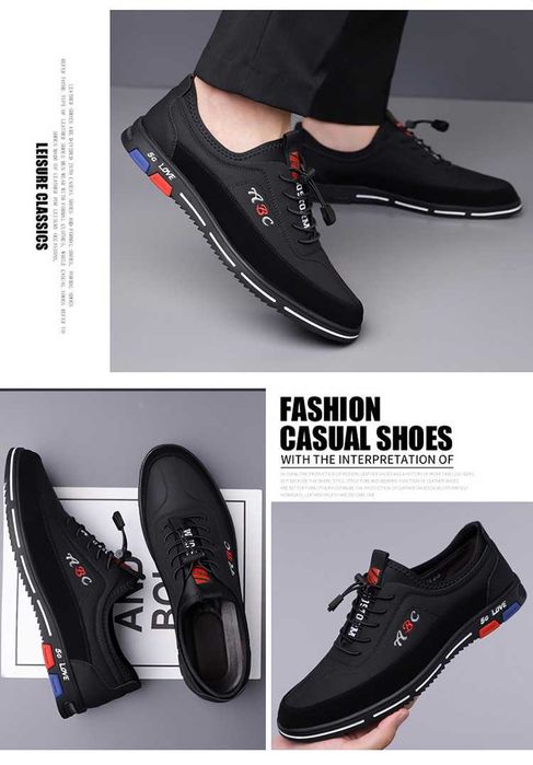 НОВИ Мъжки Спортно-елегантни обувки