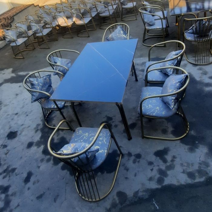 Темир стол стулар заказ оламиз