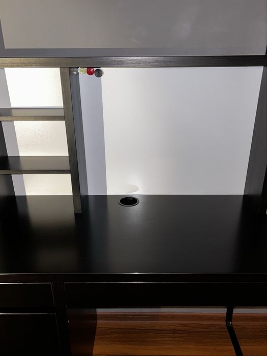 Birou Ikea Micke Culoare Negru-Maro