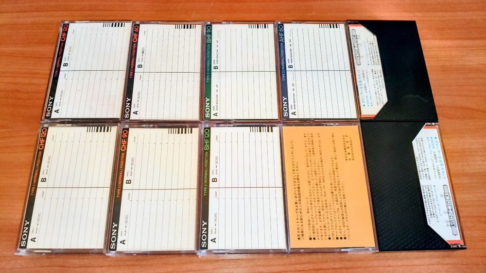 10-Коллекционных Аудиокассет