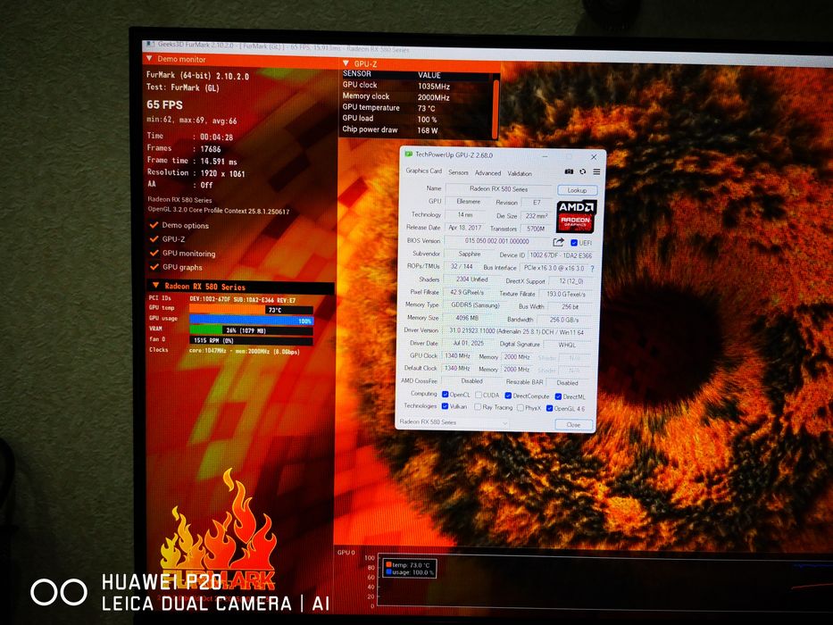 Rx 580 4gb sapphire nitro plus