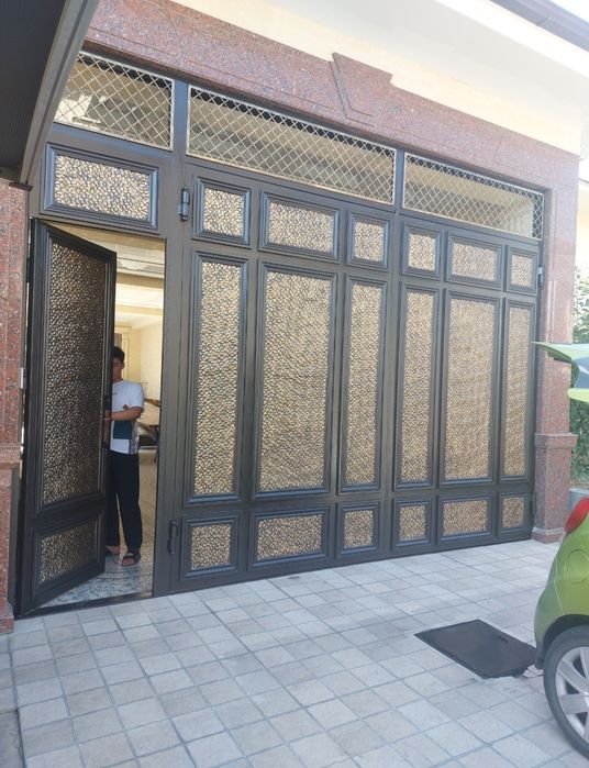 Навес Перила Акфа покраска.