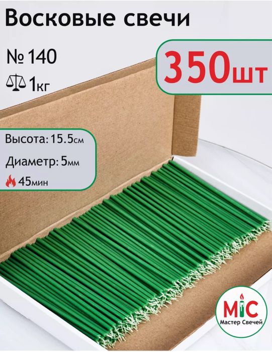 Свечи восковые 30тенге