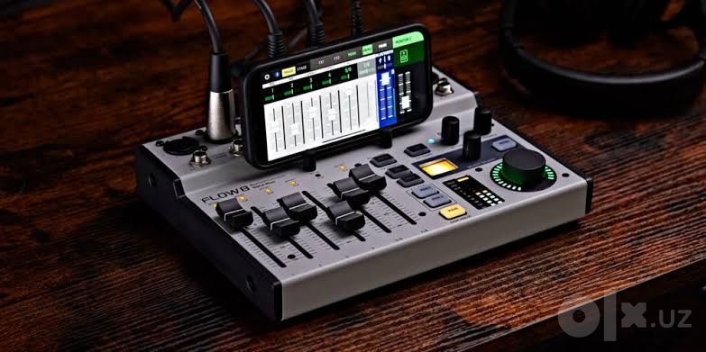 behringer flow 8 цировой микшер