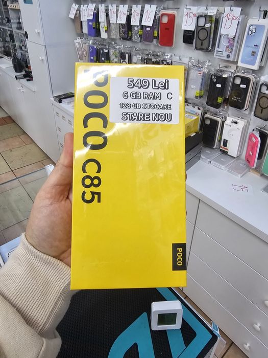 Poco C85, 6/128 GB, Sigilat, Garanție