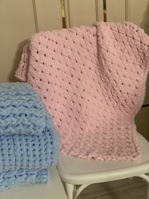 Уютные пледы ручной работы