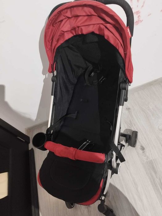 Carucior Kinlee C5 tip troler, pozitie de somn, din aluminiu,suspensii