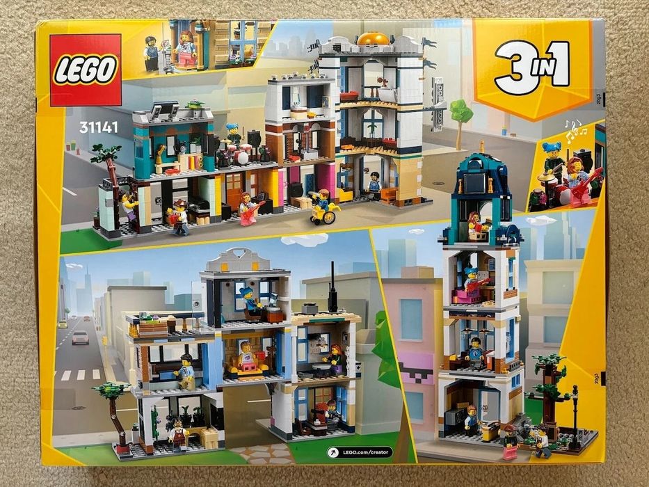 SIGILAT! LEGO Creator 3 in 1 - Strada principala 31141