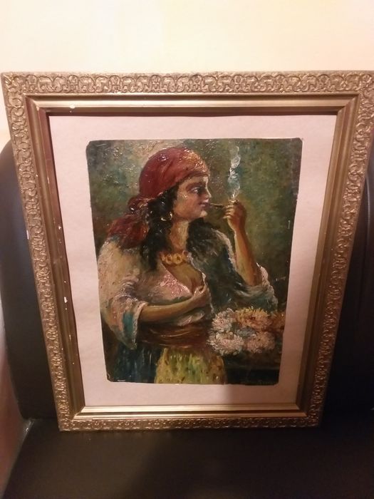 Old Gipsy ..Tiganca Fumand