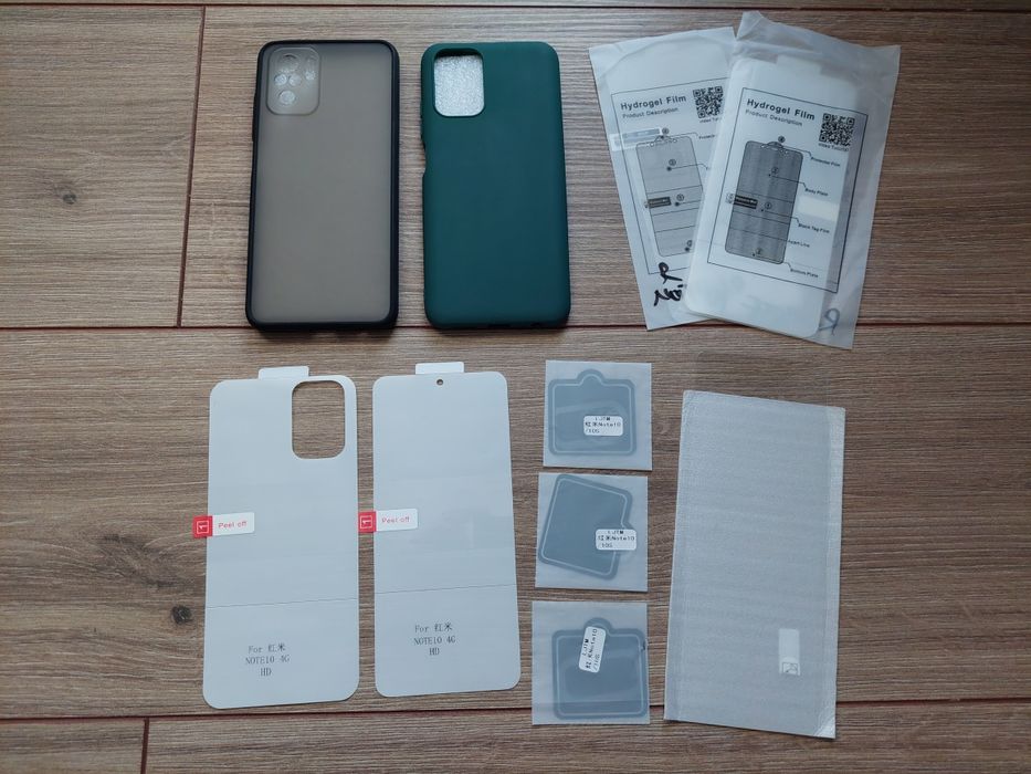 Huse, foilie display si camera, Xiaomi Redmi Note 10