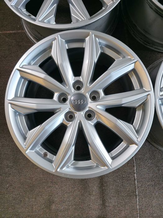 4 Jante Aliaj 5x112 17'' 7J ET 34 - OEM AUDI Q5 Q3 A3 A4 A5 A6 - CA UNELE NOI !