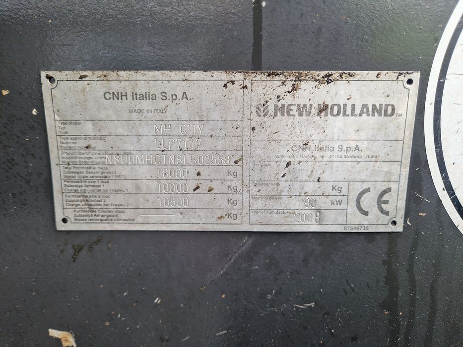 Excavator mobil New Holland