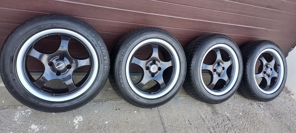 Jante aliaj 4x100 r16 Borbet 7½ J ET 35 Dacia Logan Opel Renault