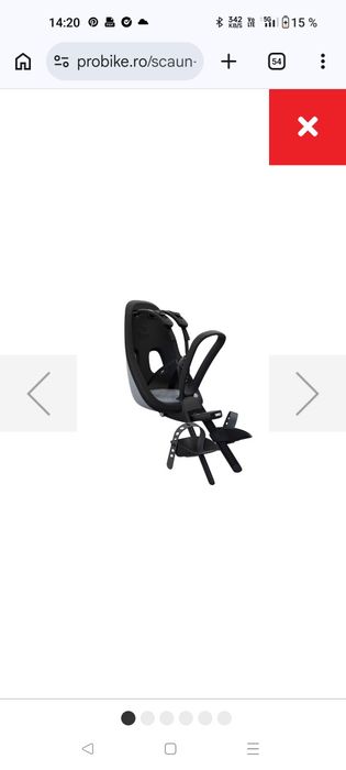 Scaun bicicleta copii Thule Yepp Nexxt 2 Mini