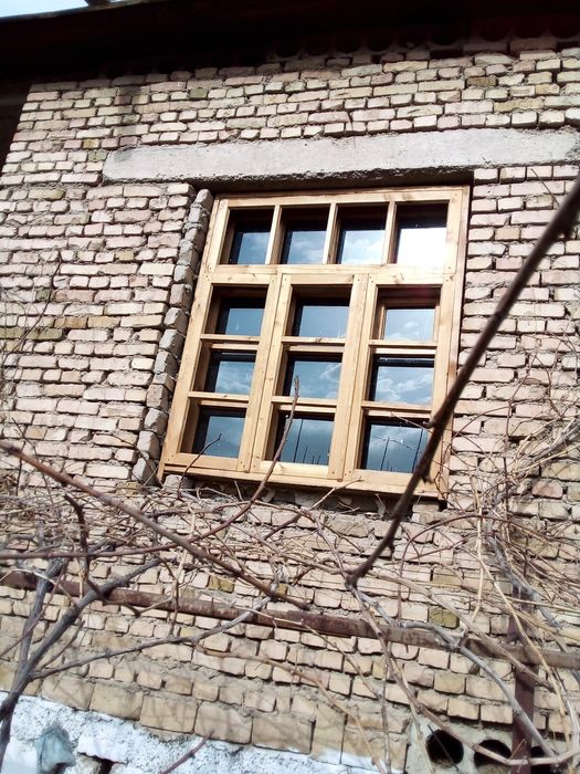 Окна деревянные новые.