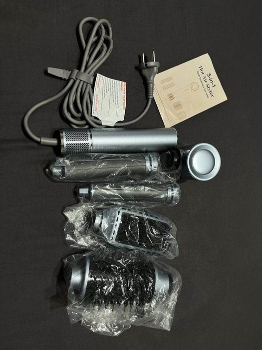 Perie electrica cu accesorii Airwrap Noua Uscator Par Profesional 5 in 1 Set