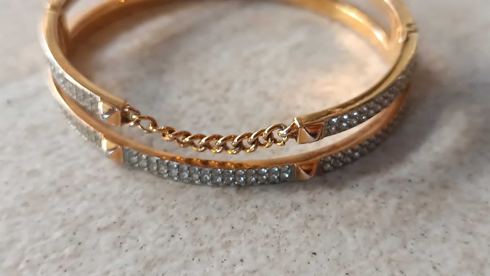 Swarovski Fiction метална гривна Women's Metal Crystals Bracelet
