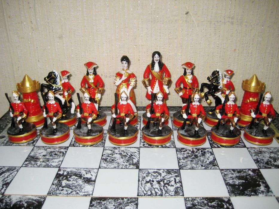 Шахмат необычный роскошный фигуры все целый идеальном состоянии!