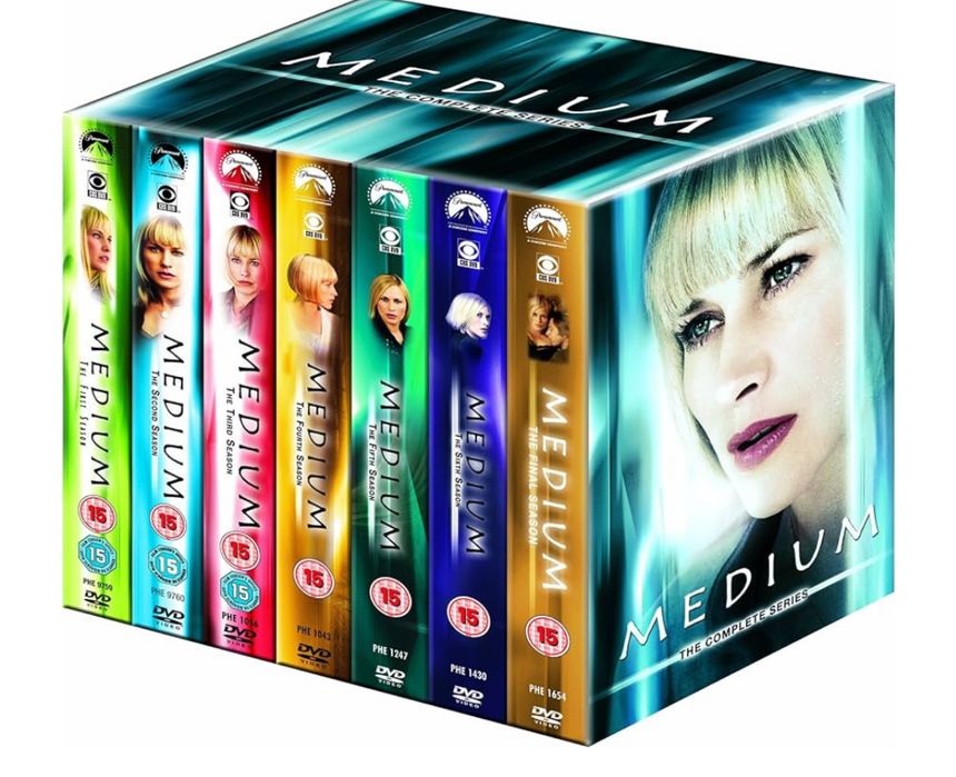 Film Serial Medium - Complete Seasons 1-7 [DVD] Originale