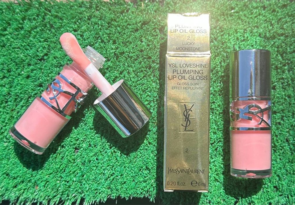 Ysl plumping oil gloss червило