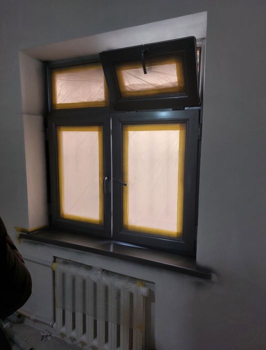 Навес Перила Акфа покраска.