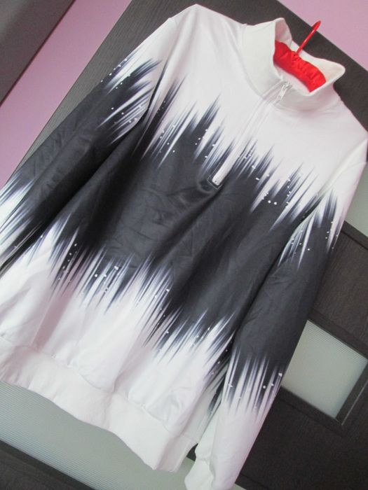 bluza   alb/negru    L