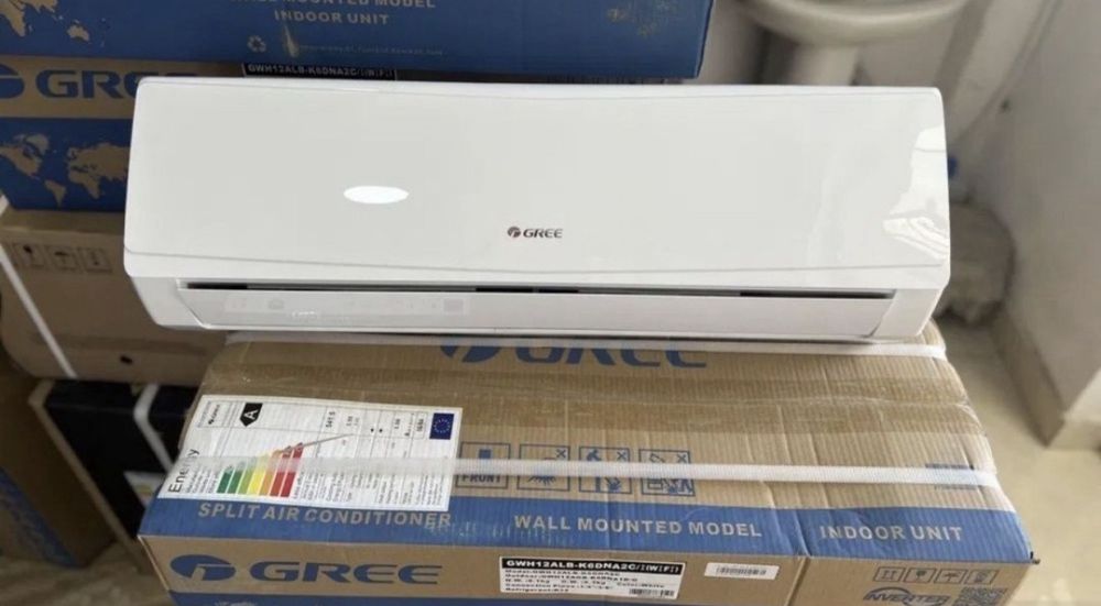 Кондиционер 40% скидка  GREE-12 inverter--/onoff доставка бесплатно