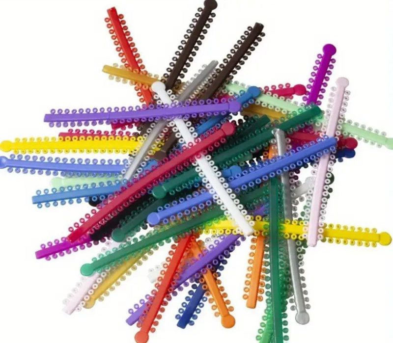 Браслет сережки резинки для брекетов сумка