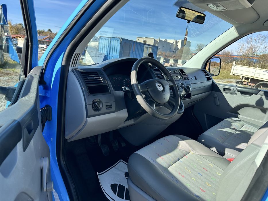 VW Transporter T5, 1.9 TDI-102 cp, camioneta/lada maxi 3.0 m