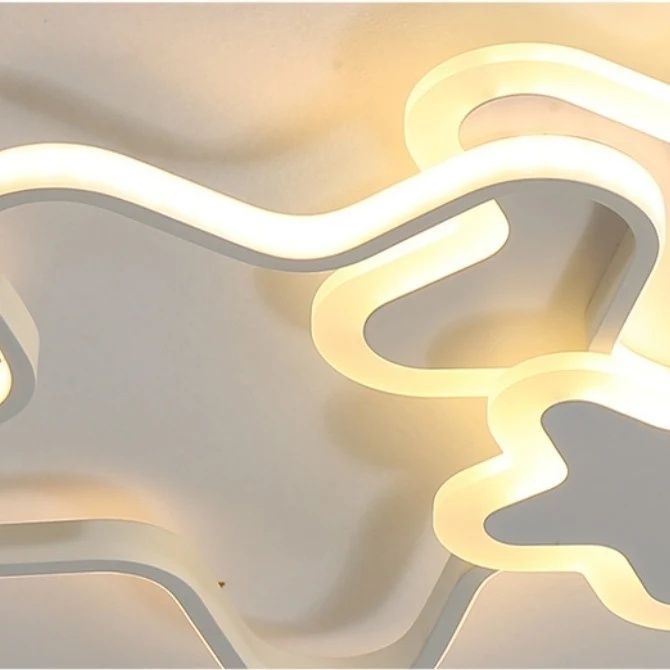 LED Люстра Звёзды