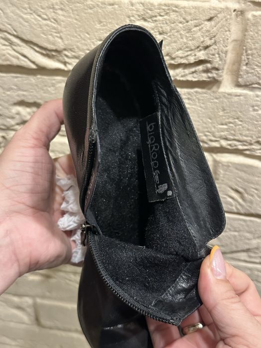 Ботильоны черные 39р