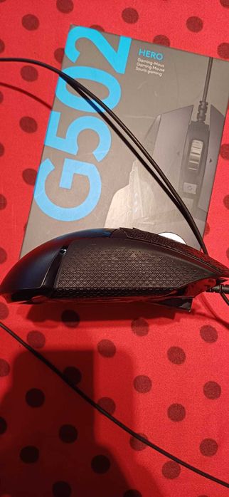 Mouse Logitech G502 Hero + Grip tape