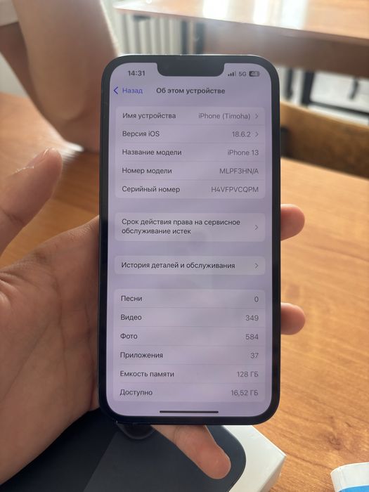 Iphone 13 128гб.