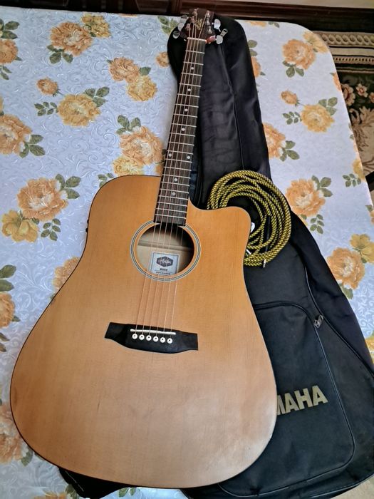 Elektroakustik gitara Ashton (Chexol, kabel va remen bilan)