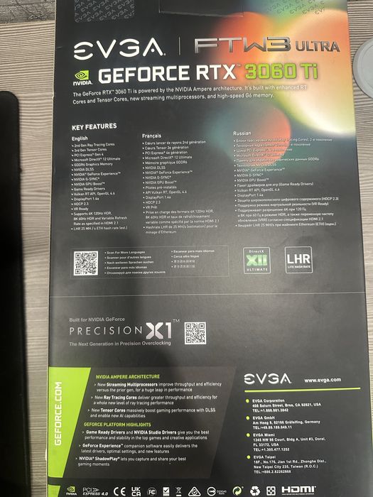 Rtx 3060 ti evga lhr