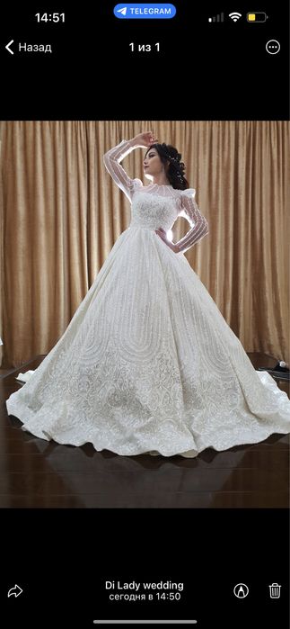 Келин куйлаклар холати яхши, 100$дан сотилади, 1-2 марта кийилган