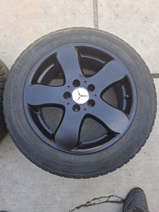 Set Roti Aluminiu Mercedes 225/55 R17  5x112