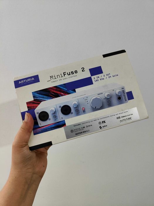 Аудиокарта/ звуковая карта arturia minifuse2