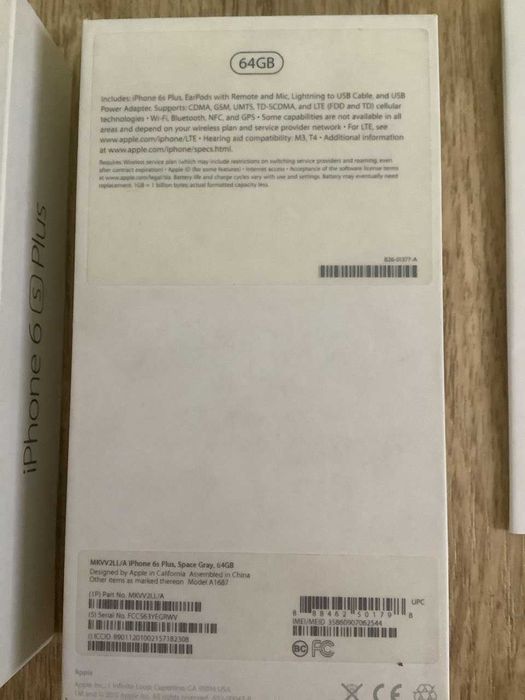 Продаётся iphone 6s+ на 64 гига.