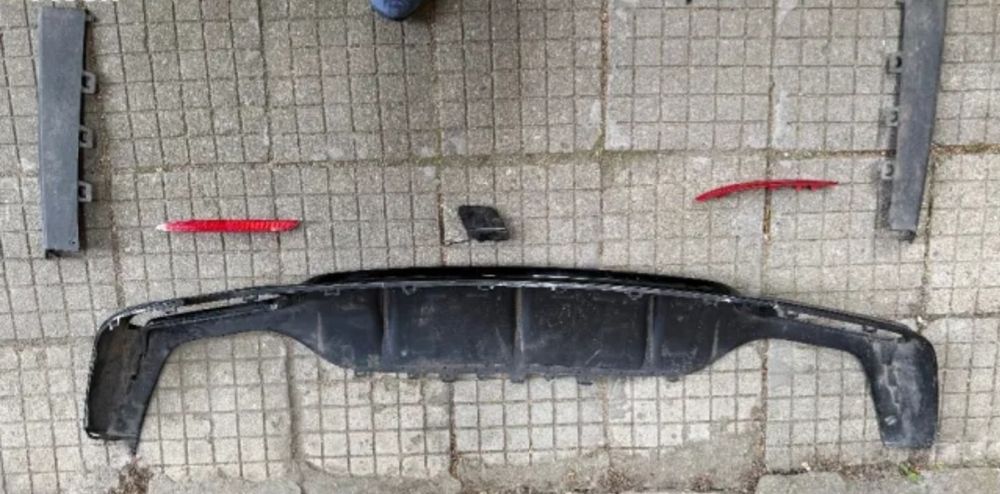 Спойлер задна броня AMG E63, Радар сензор - Mercedes-Benz W213