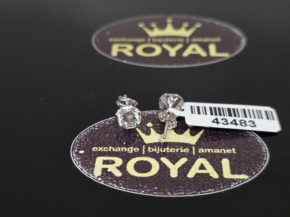 Bijuteria Royal: Cercei aur 14k/1.01 gr