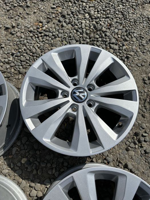 Jante originale 16 5 112 Wv Passat Touran Saran Tiguan Jetta Golf 5 6 7 Audi Skoda Seat