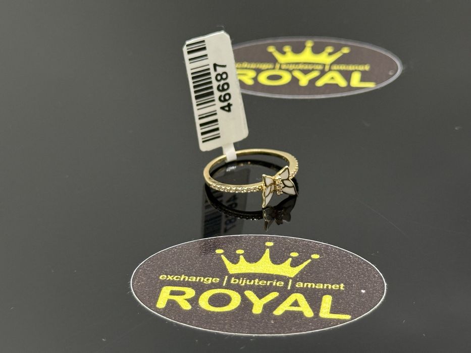 Bijuteria ROYAL : Inel AUR 14K NOU / 1.07 GR