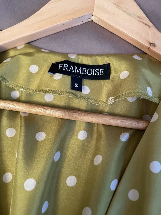 Rochie eleganta matase Framboise