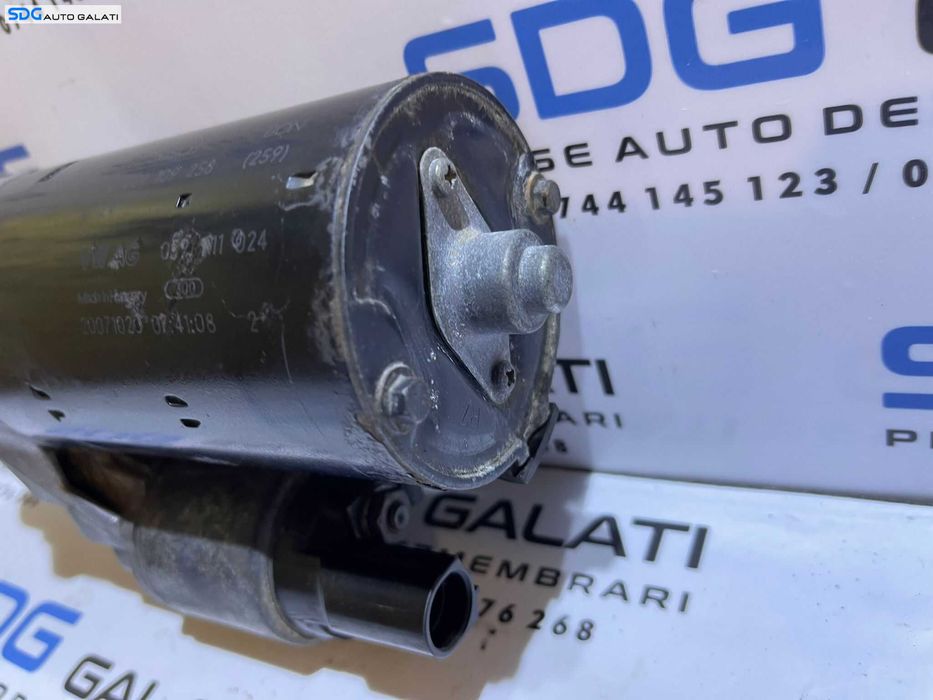 Electromotor cu 10 Dinti Audi A6 C6 3.0 TDI V6 CDYA CDYB CDYC ASB BMK BNG 2005 - 2011 Cod 0001109258 059911024 [B3676]