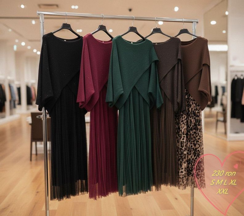 Set Rochie si pulover colecție iarna Italia